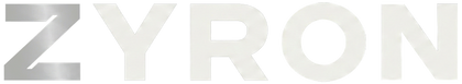 Logotipo da loja ZYRON